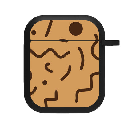 Nude Abstract Pattern - Eighties AirPods Case