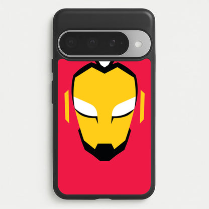 Metal Heart Hero Face Google Pixel 10 Pro XL Case