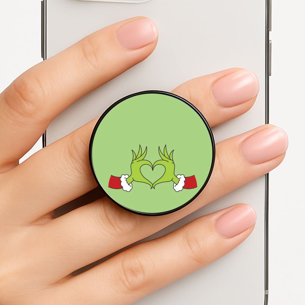 Christmas Green Heart FunGrip