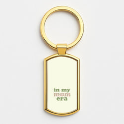 In My Mum Era Gold Keyring