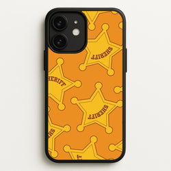 Sheriff Badge Pattern iPhone 11 Case
