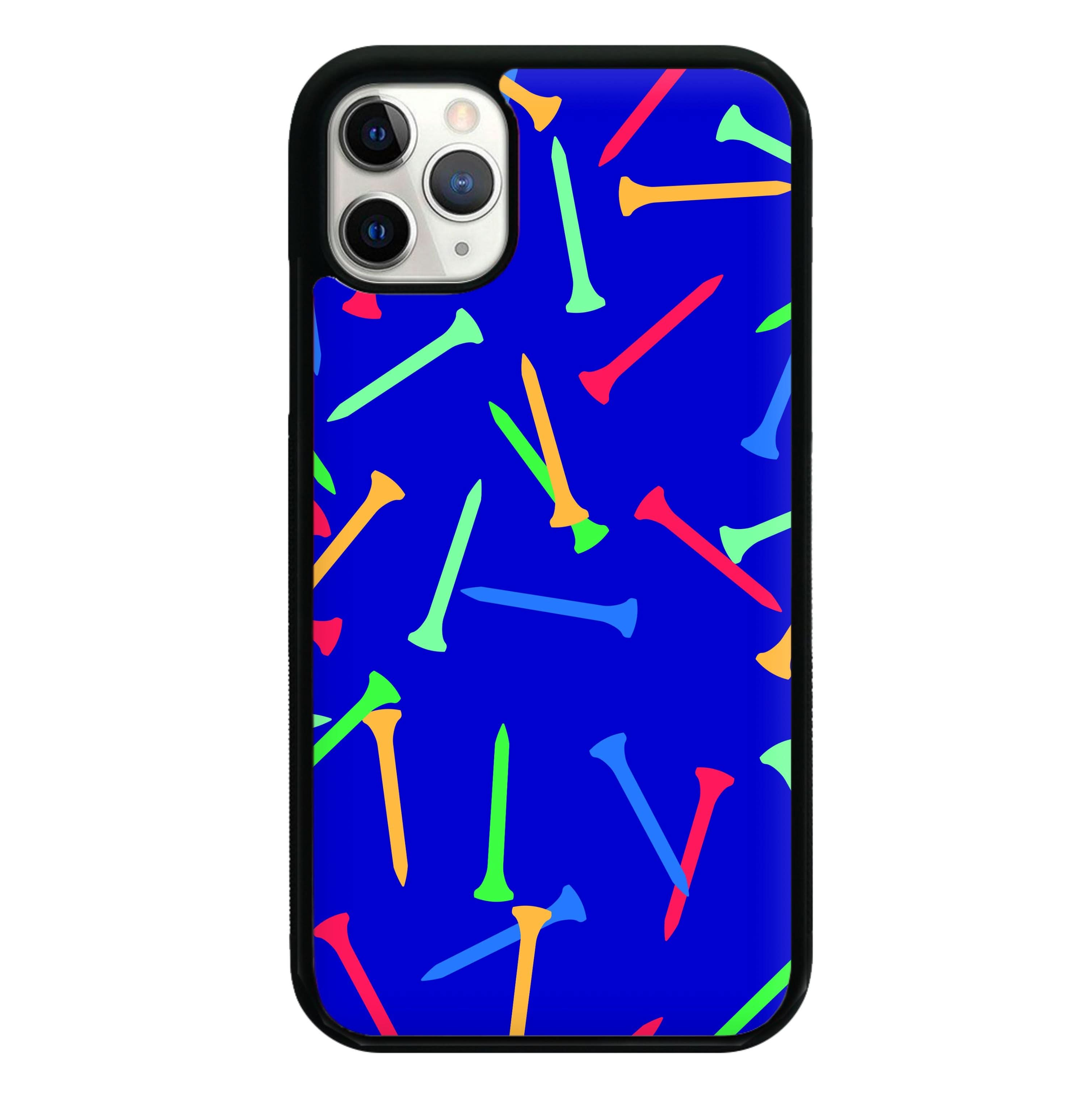 Golf Tees Pattern Phone Case