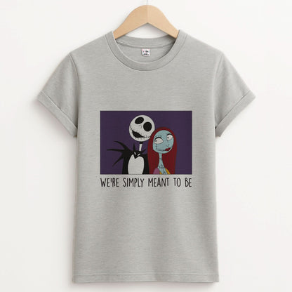 We're Simply Meant To Be  Unisex Grey T-Shirt