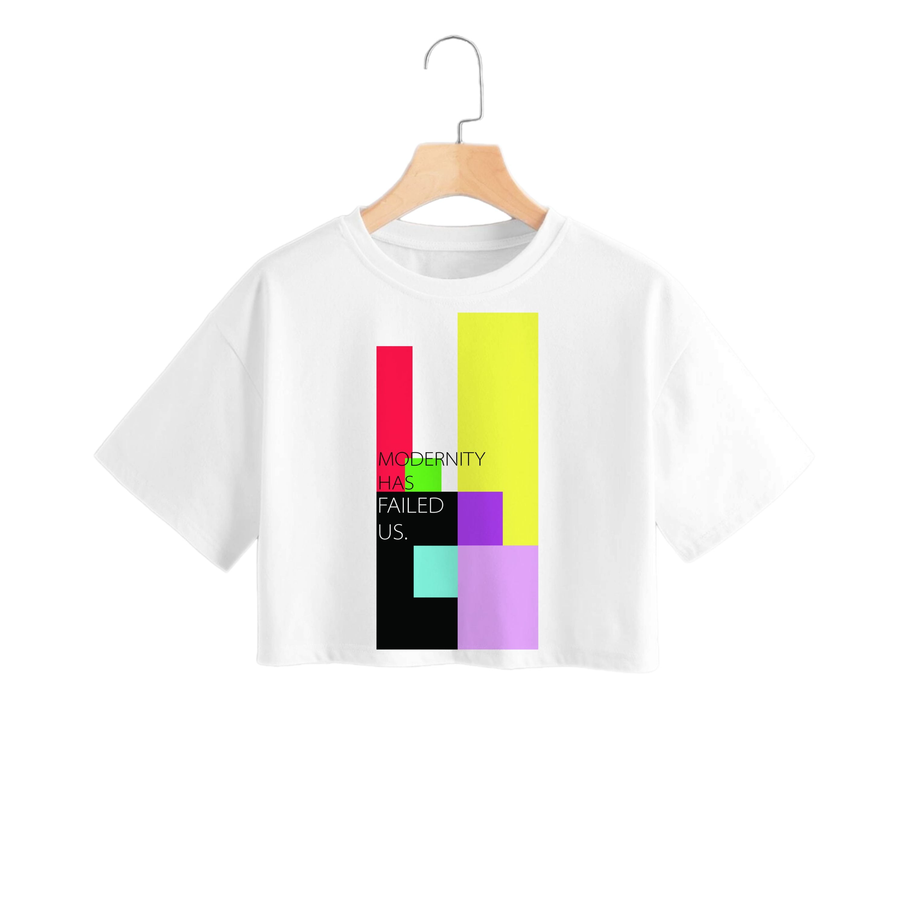 Modernity Has Failed Us - The 1975 Crop Top