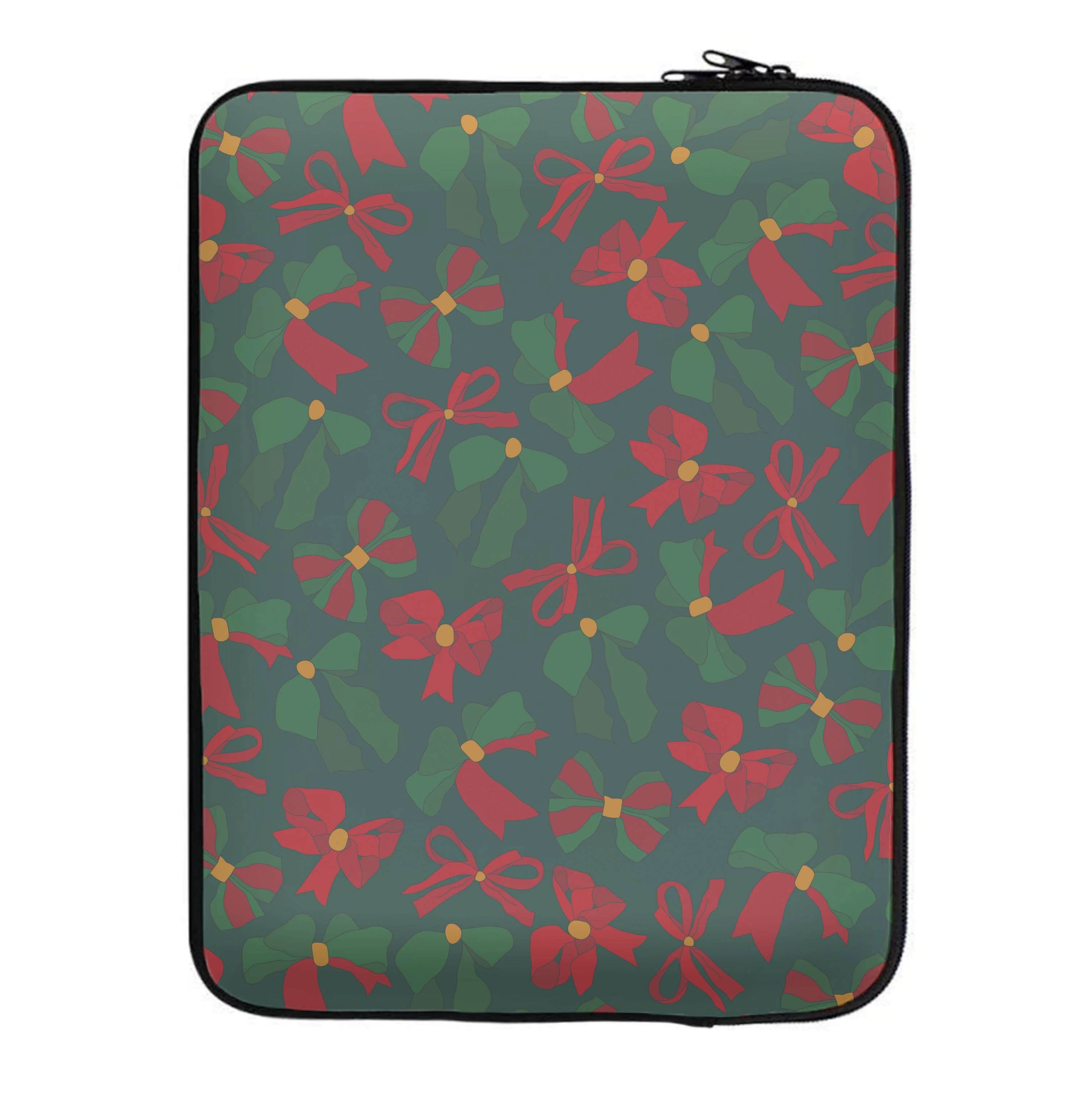 Green And Red Pattern Laptop Sleeve