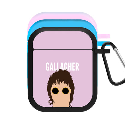 Rock Band Member Purple AirPods Case