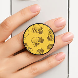 Winnie Honey Pot Pattern Phone Grip