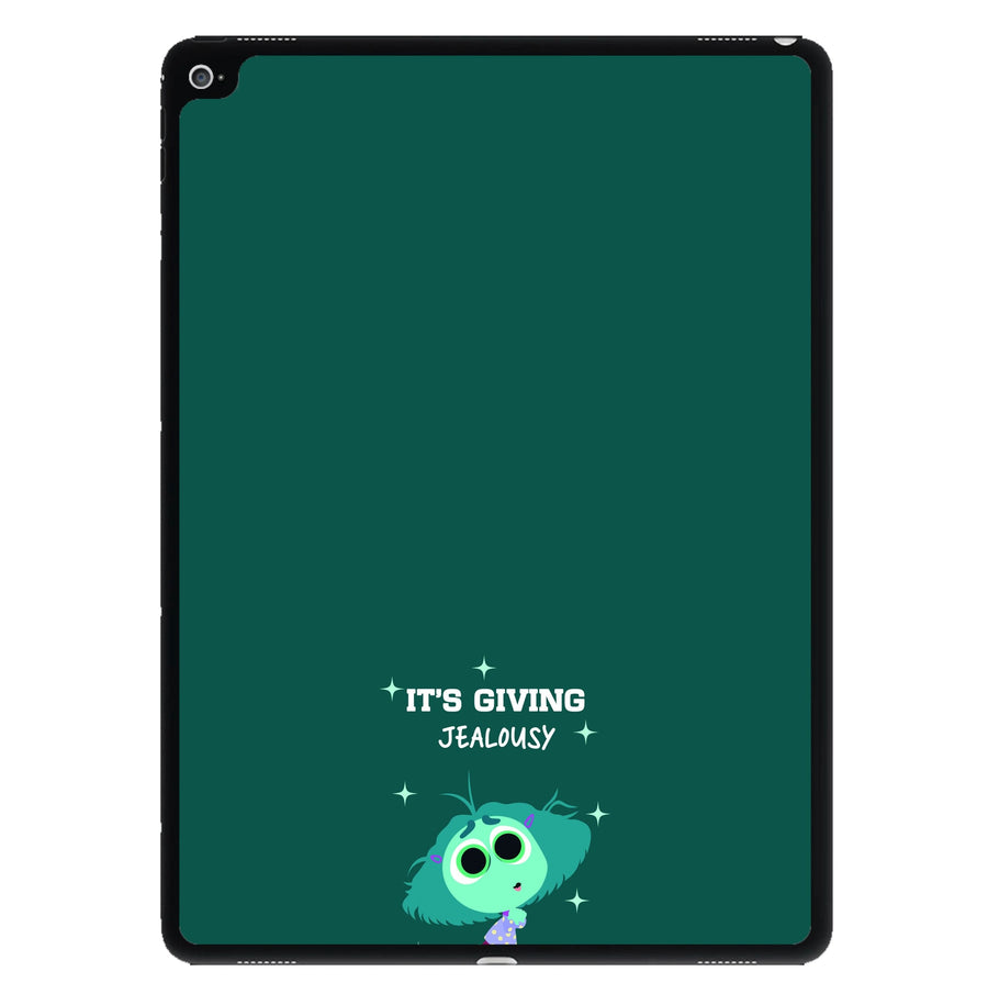 It's Giving Jelousy - Inside Out iPad Case