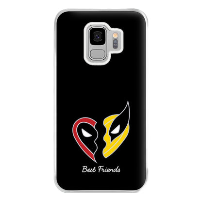Superhero Best Friends Locket Galaxy S9 Plus Case