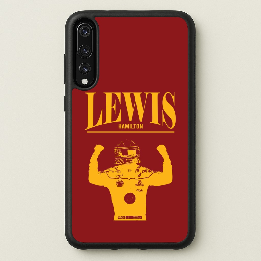 Lewis Red And Gold Huawei P20 Pro Case