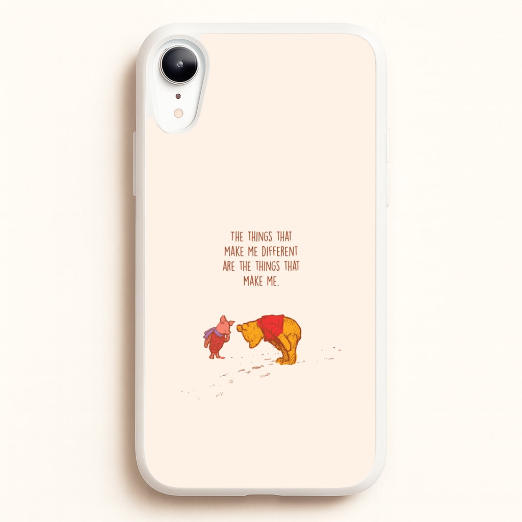 The Things That Make Me Different  iPhone XR Case