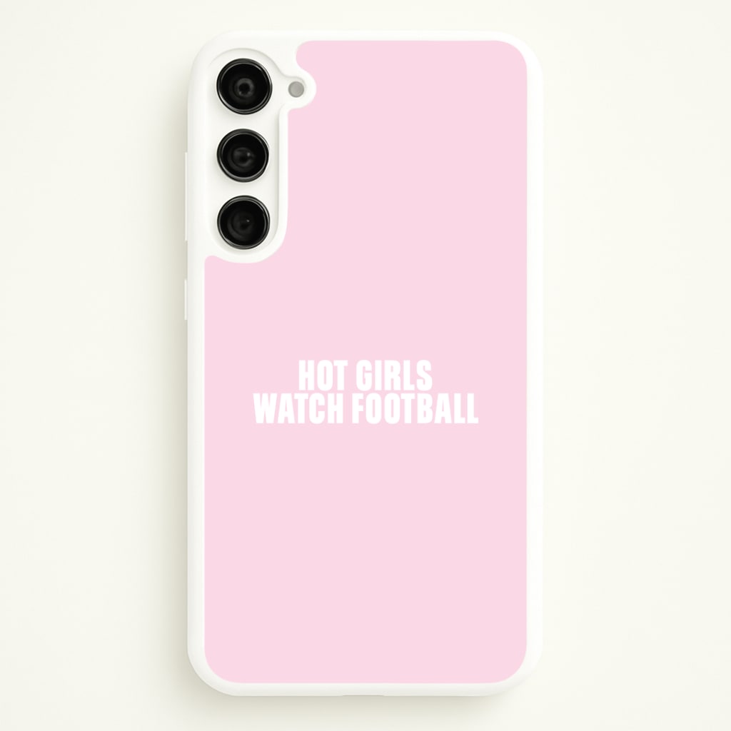 Hot Girls Watch Football Galaxy S23 Plus Case