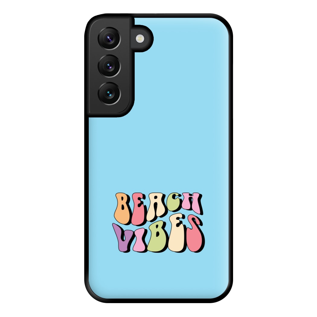 Pastel Beach Vibes Galaxy S22 Plus Case