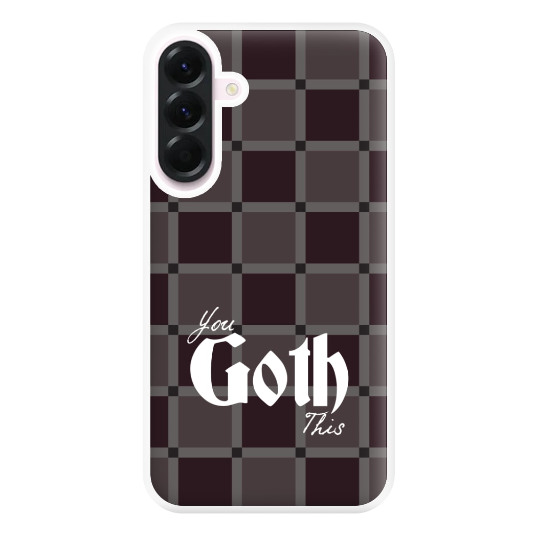 You Goth This Tartan Galaxy A36 Case