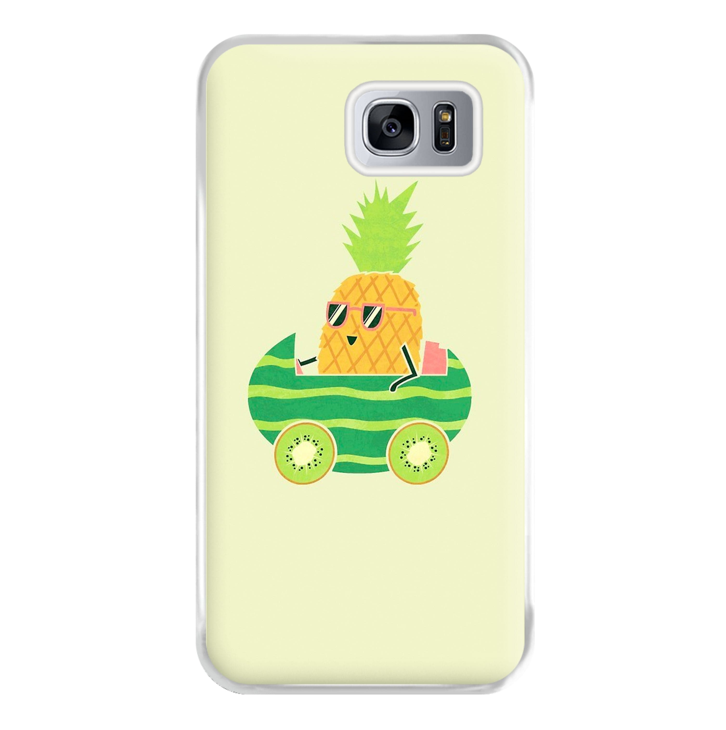 Summer Drive Pineapple Phone Case