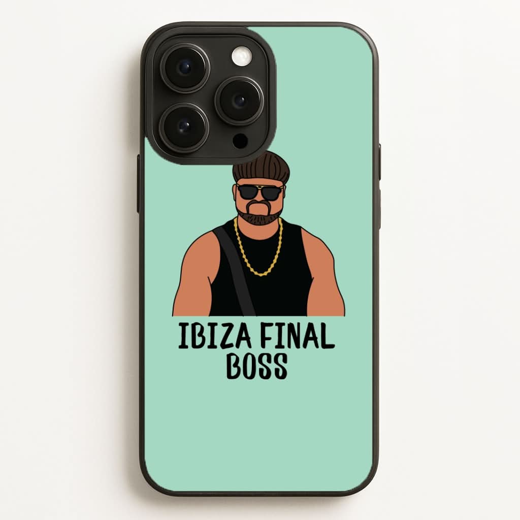Ibiza Final Boss Phone Case for Apple iPhone, Samsung Galaxy, Huawei and Google Pixel