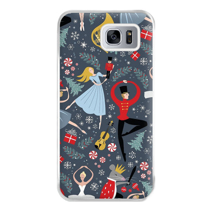 Nutcracker Ballet Pattern - Christmas Phone Case