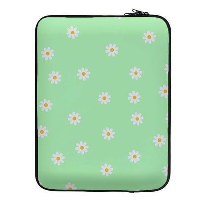 Teal Daisies Laptop Sleeve