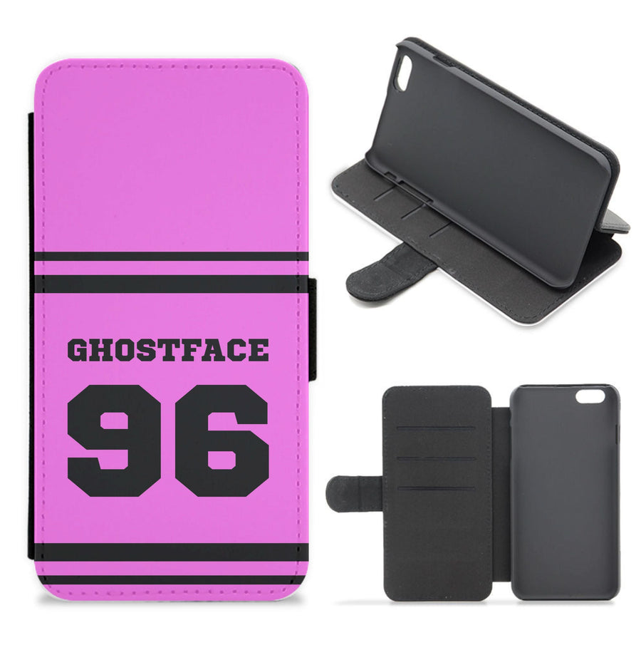 Ghostface 96 Pink Flip / Wallet Phone Case