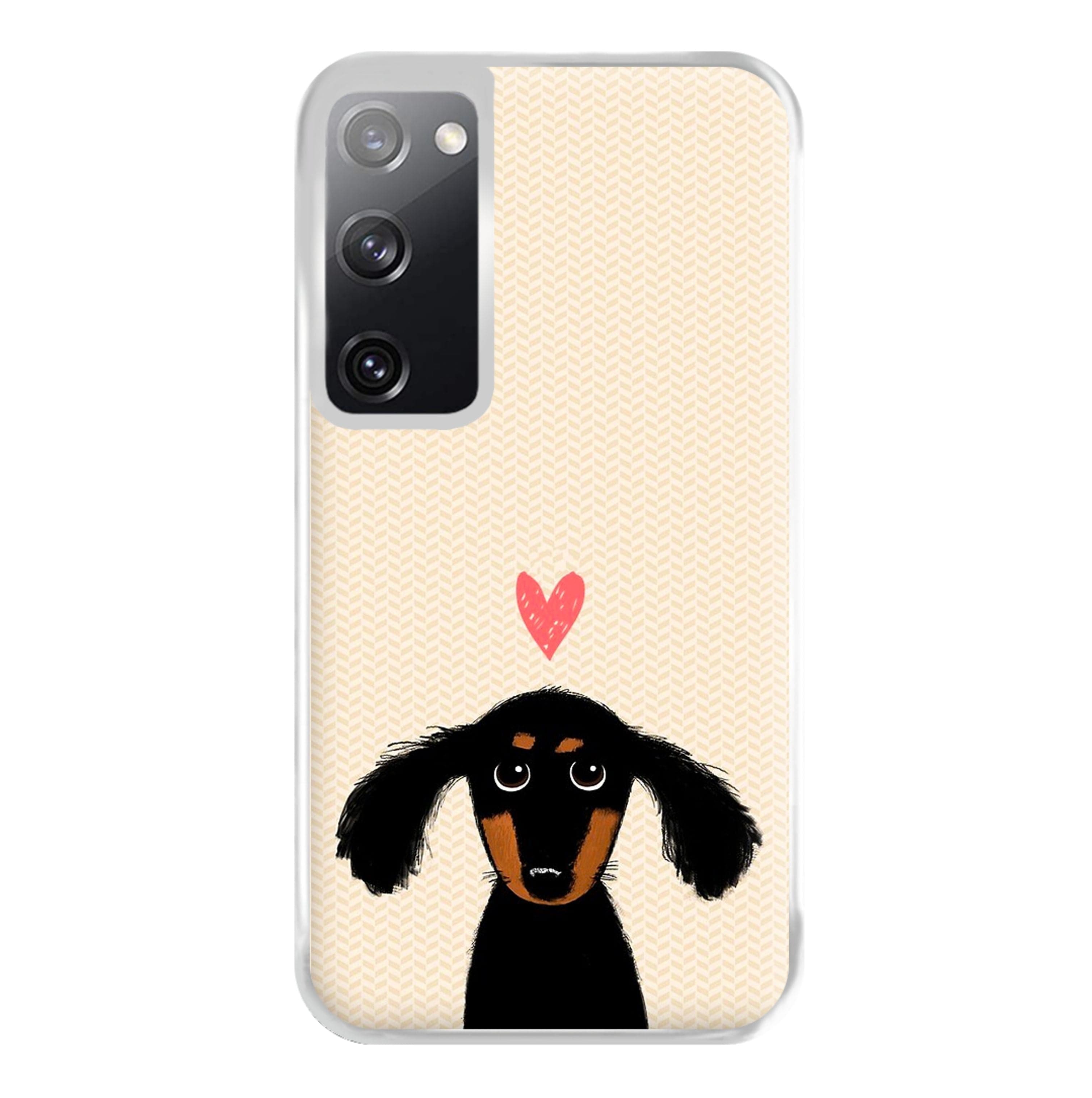 Dachshund Puppy Love Phone Case