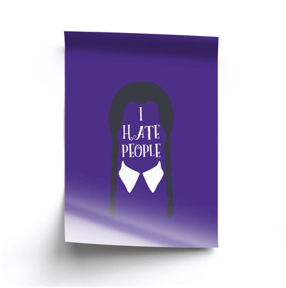 I Hate People Poster
