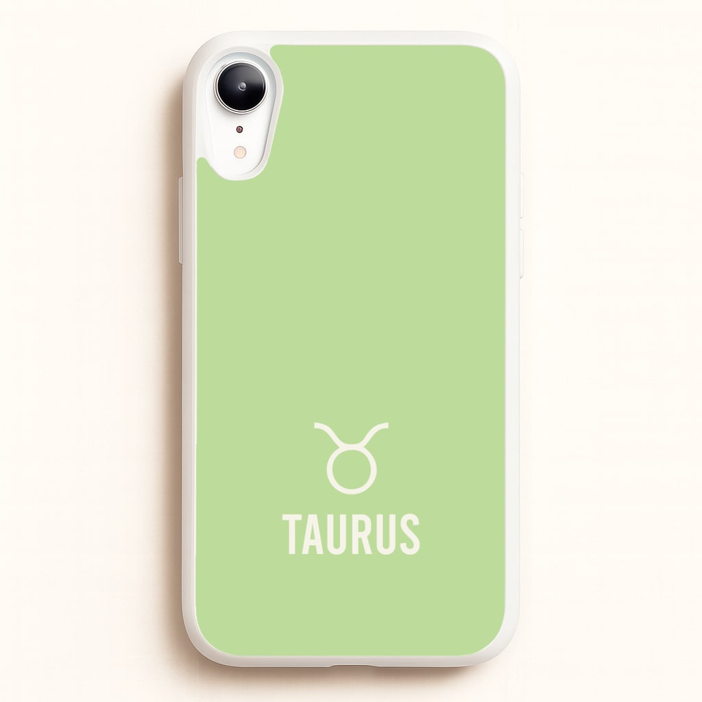 Taurus Pastel Zodiac iPhone XR Case