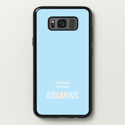 Aquarius Pastel Zodiac Galaxy S8 Case