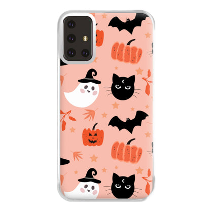 Pretty Pink Halloween Pattern Phone Case