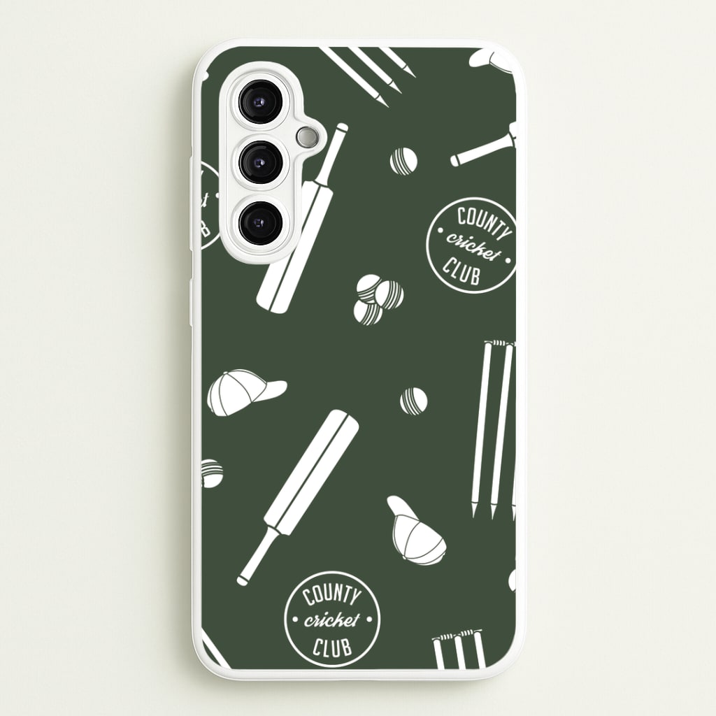 Cricket Props Pattern Galaxy A14 Case