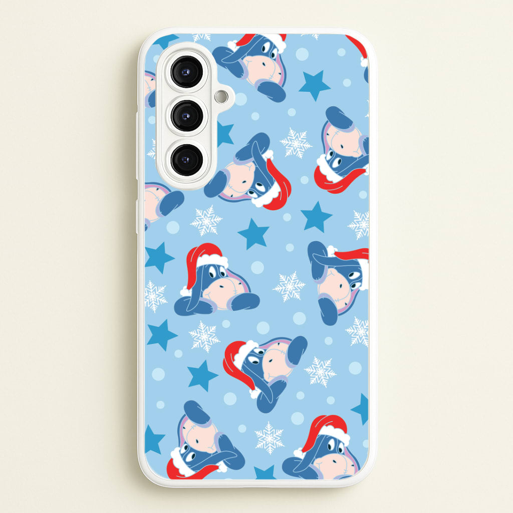 Cartoon Donkey Stars Pattern Galaxy A16 Case