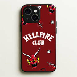 Hellfire Club Icons Collage Red iPhone 14 Plus Case