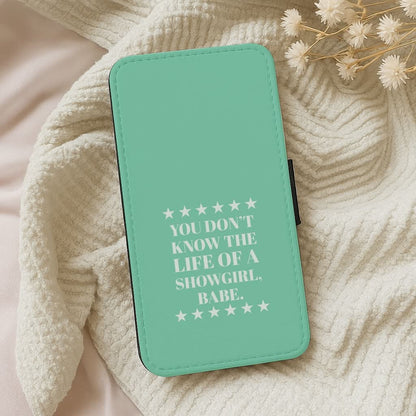 You Don't Know Babe  Leather Phone Case