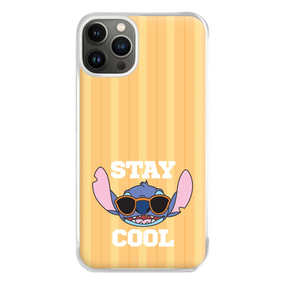 Stay Cool Blue Alien iPhone 13 Case