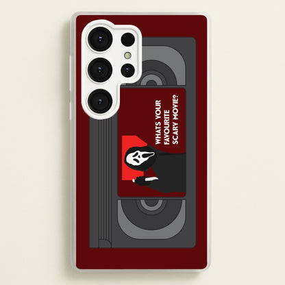 Horror Movie 7 VHS Tape Galaxy S25 Ultra Case