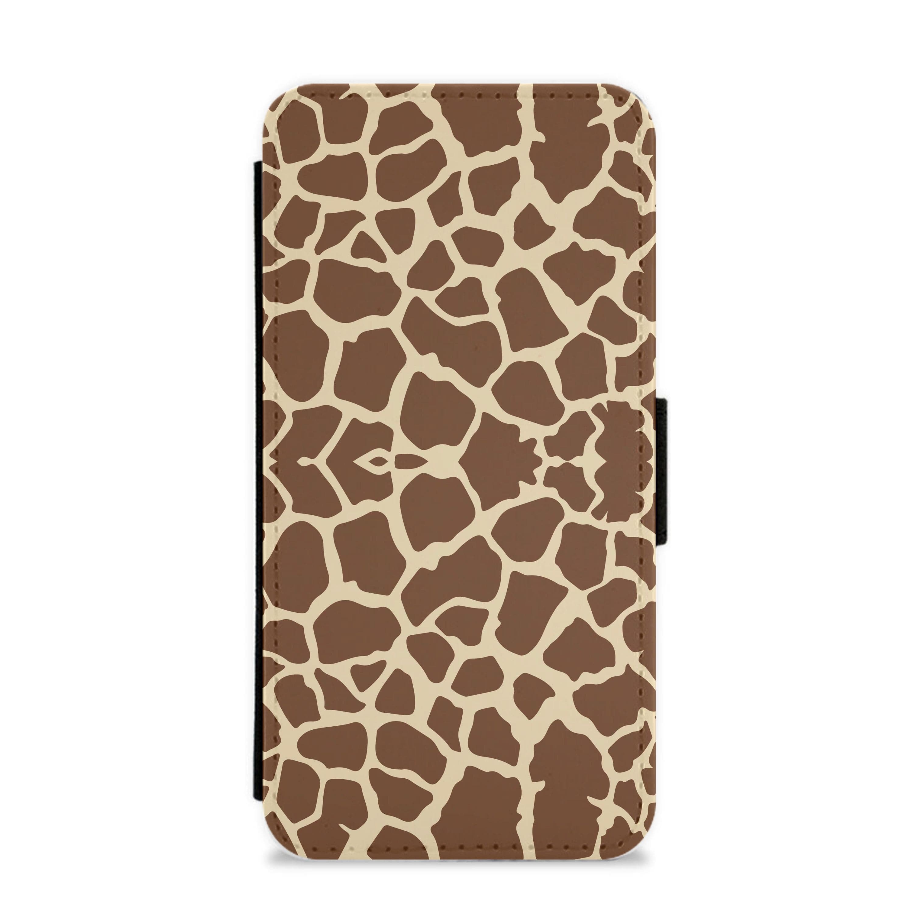 Giraffe - Animal Patterns Flip / Wallet Phone Case