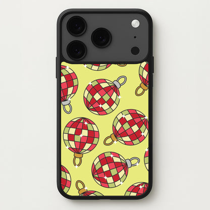 Disco Baubles Pattern iPhone 17 Pro Case