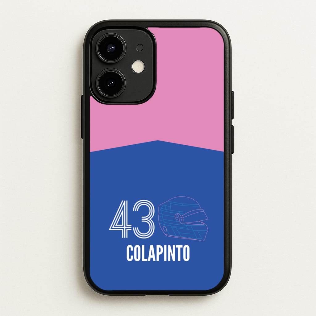 Colapinto Helmet 2026 iPhone 12 Mini Case