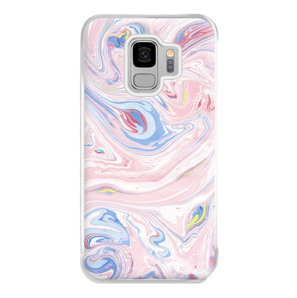 Pink Marble Swirl Phone Case