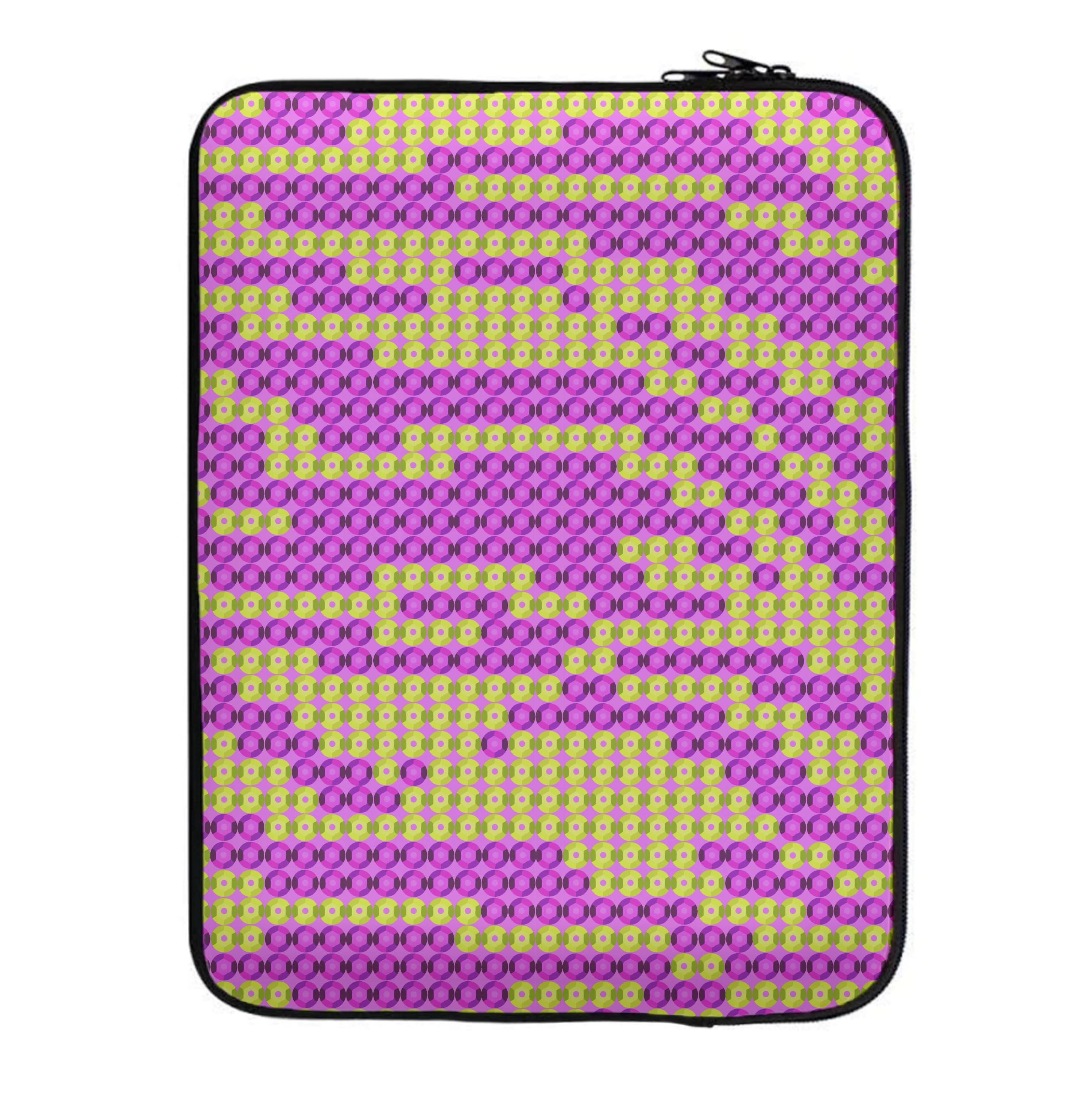 Sequin Tiger Pattern Laptop Sleeve