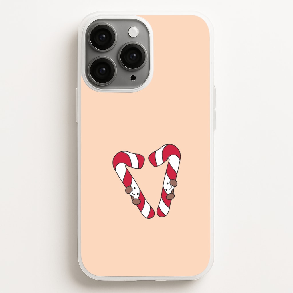 Christmas Candycane Plushies iPhone 16 Pro Max Case