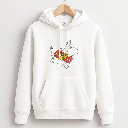 Red Present Moom Unisex Hoodie