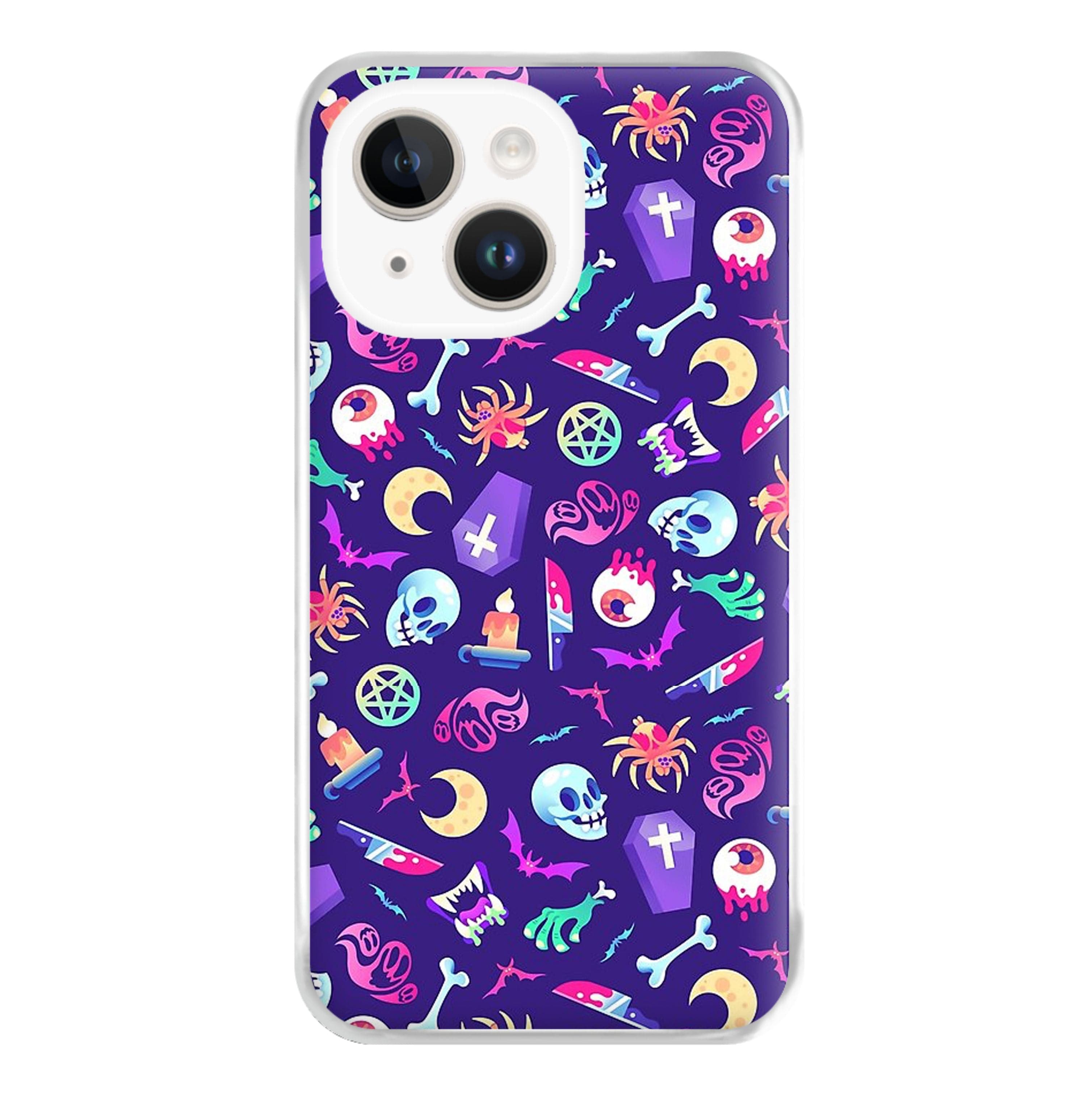 Horroriffic Halloween Pattern Phone Case