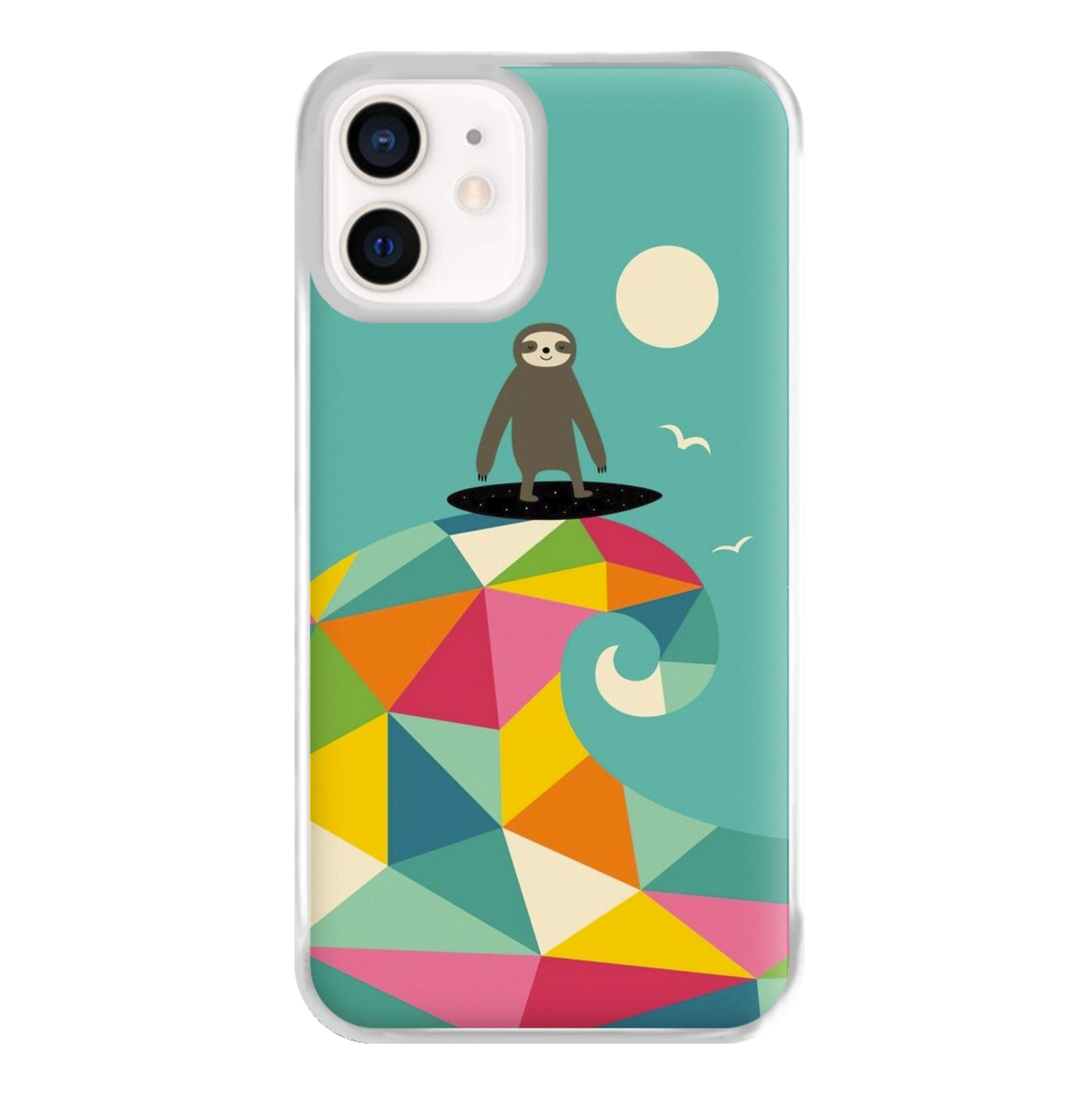 Surfing Sloth Phone Case