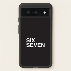 6 7 Black Google Pixel 8 Case