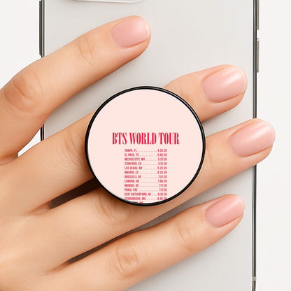 K-Pop Band World Tour List 2026 Phone Grip