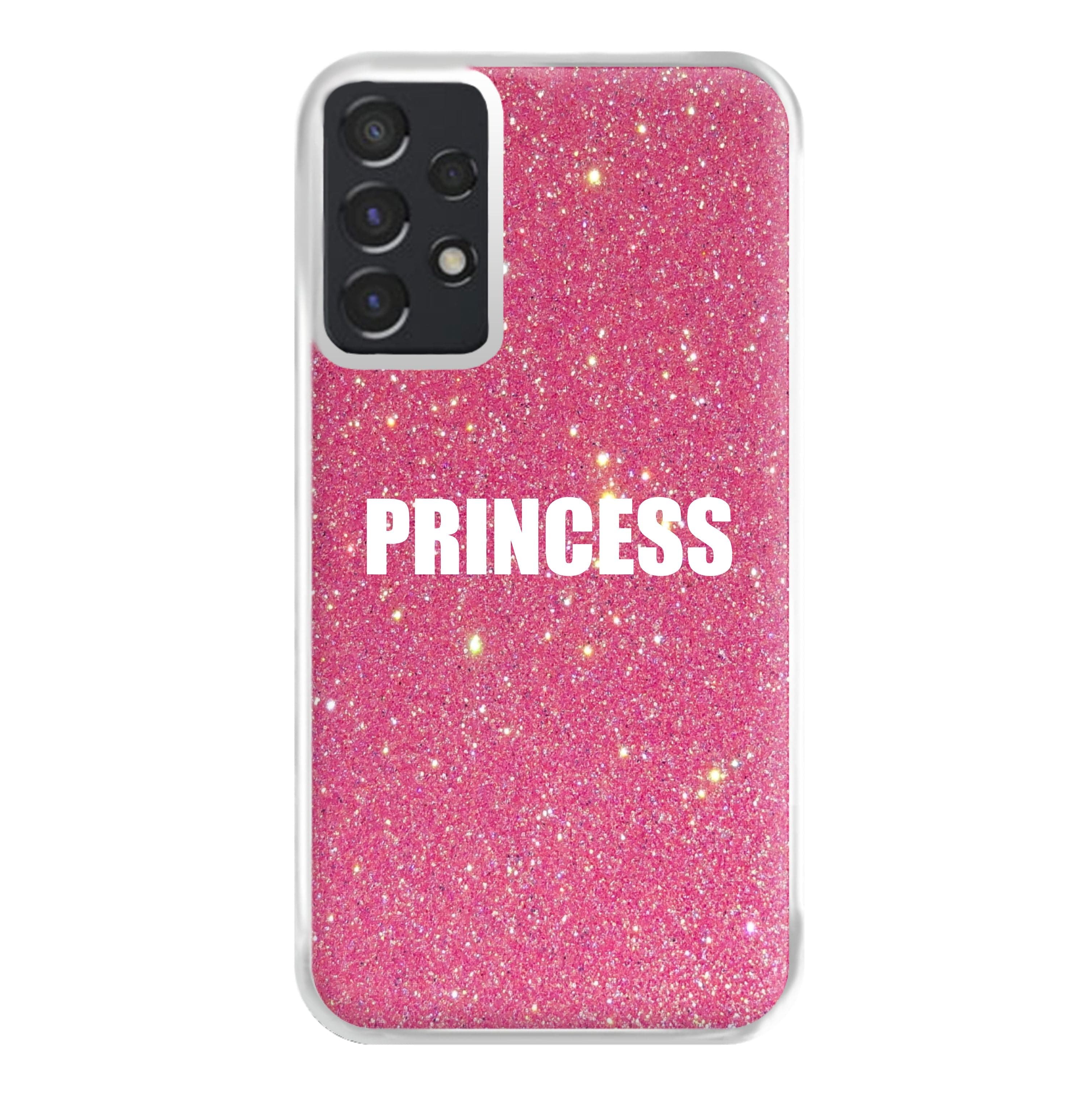 Glittery Pink Princess Phone Case