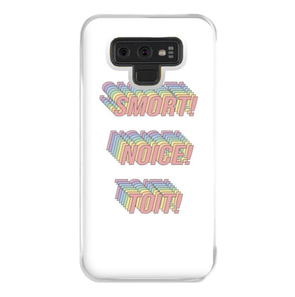 Smort, Noice, Toit - B99 Phone Case