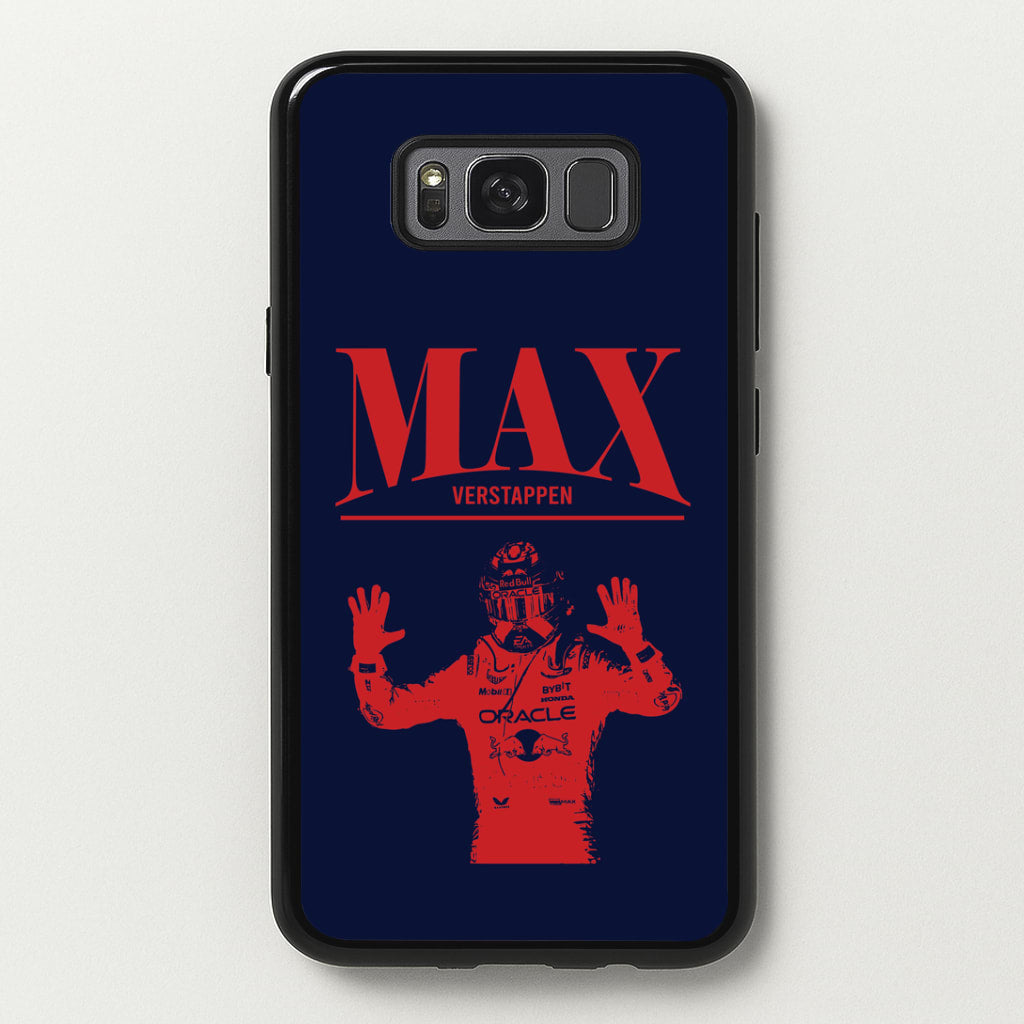 Max Blue And Red Galaxy S8 Case