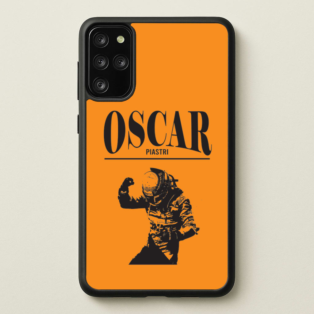 Oscar Orange And Black Galaxy S20 Plus Case