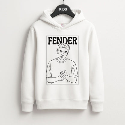 Fender Outline Kids Hoodie